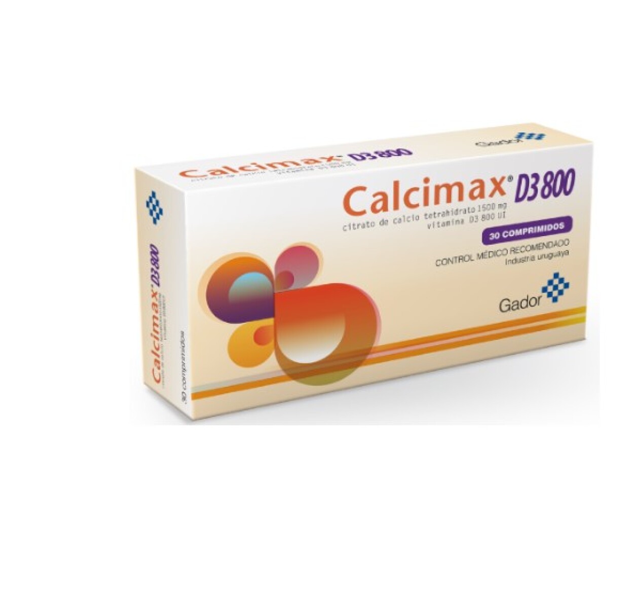 Calcimax D3 800UI 30 Comprimidos 
