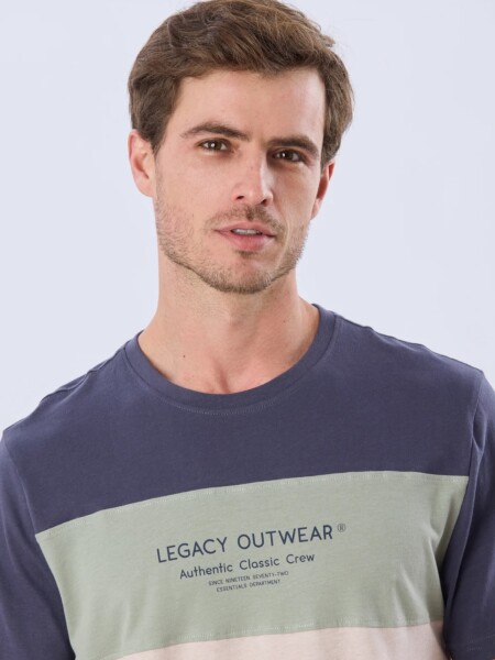 T-SHIRT LEGACY 6166 M.C outwear PIE AZU