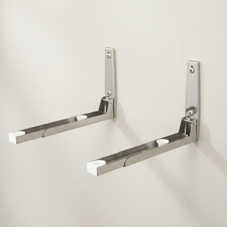 Soporte para microondas PLATEADO