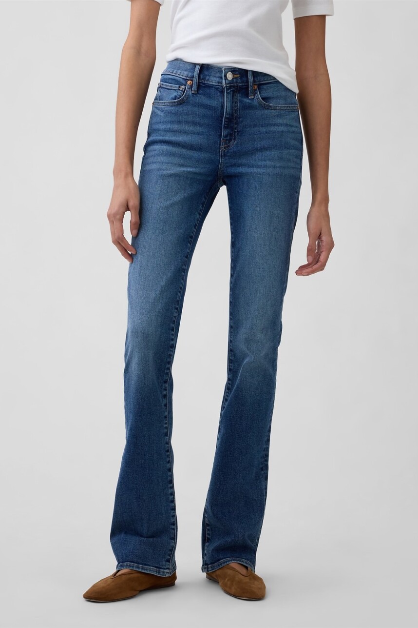 Jean Baby Boot Mujer Medium Wash