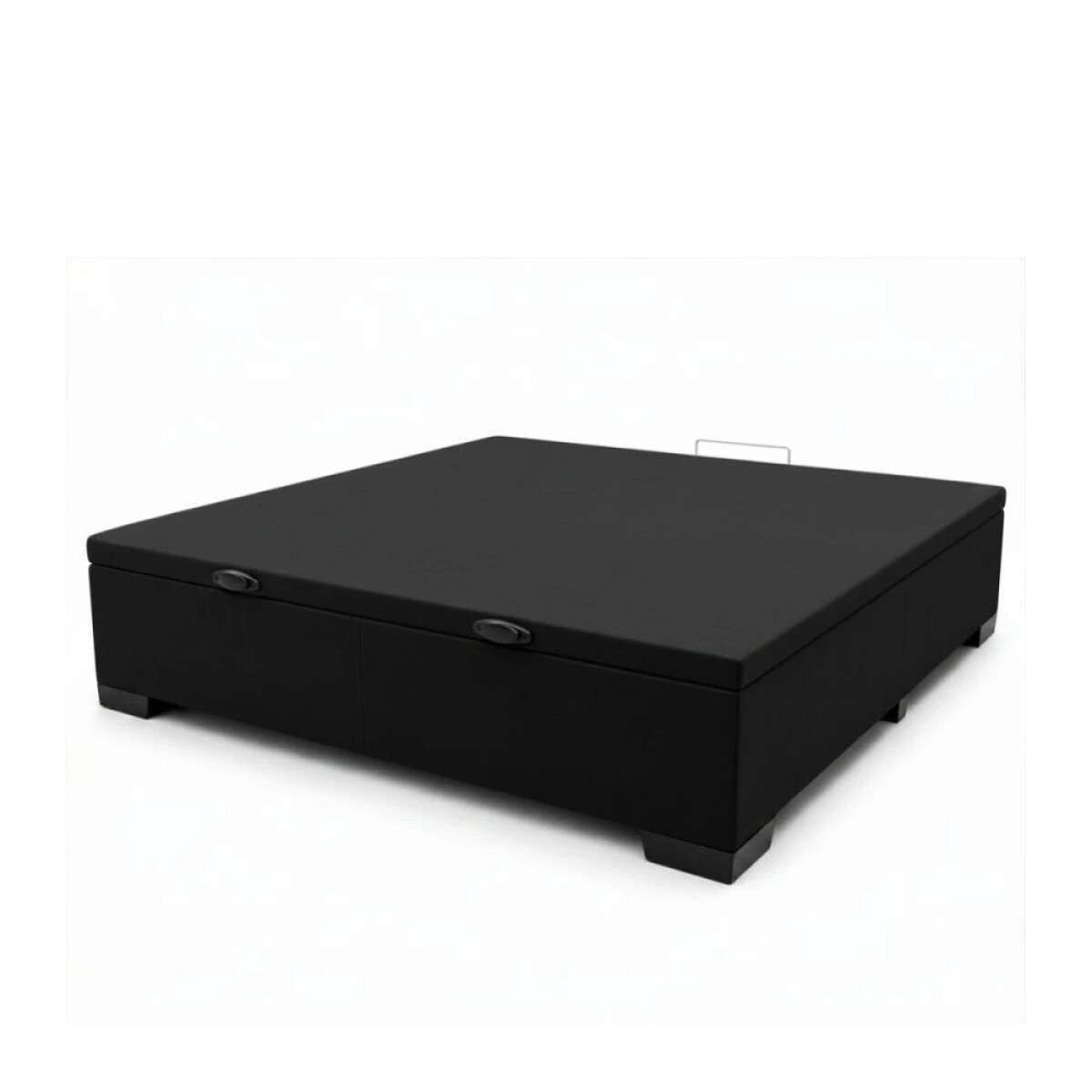 BOX BAUL SOMMIER NEGRO 138X188X30 