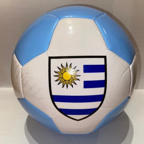 Pelota Uruguay Num 5 blanca celeste Color Único