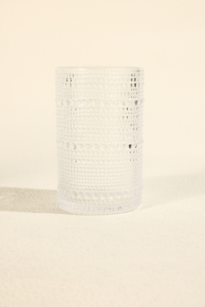 Vaso Mandalay Alto - Color Unico 