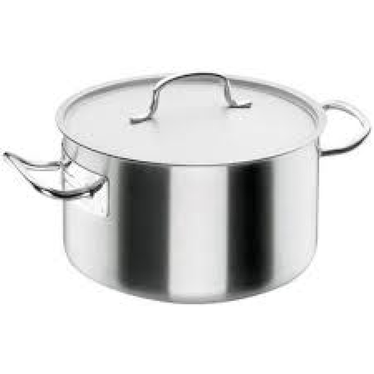 Cacerola inox con tapa 22lts 