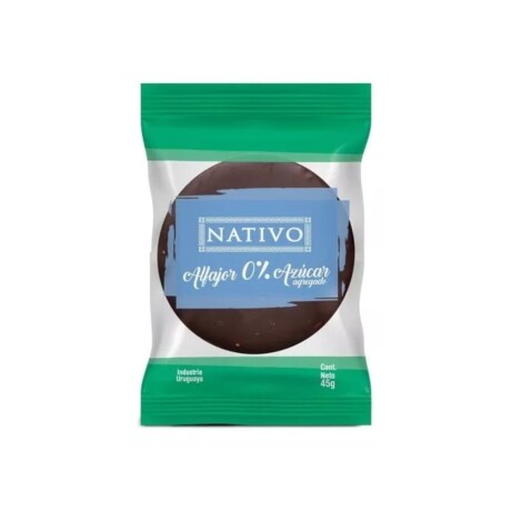 Caja 8 Alfajores Nativo Chocolate 0% Azúcar 001