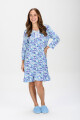 CAMISÓN ESTAMPADO AZUL MULTI
