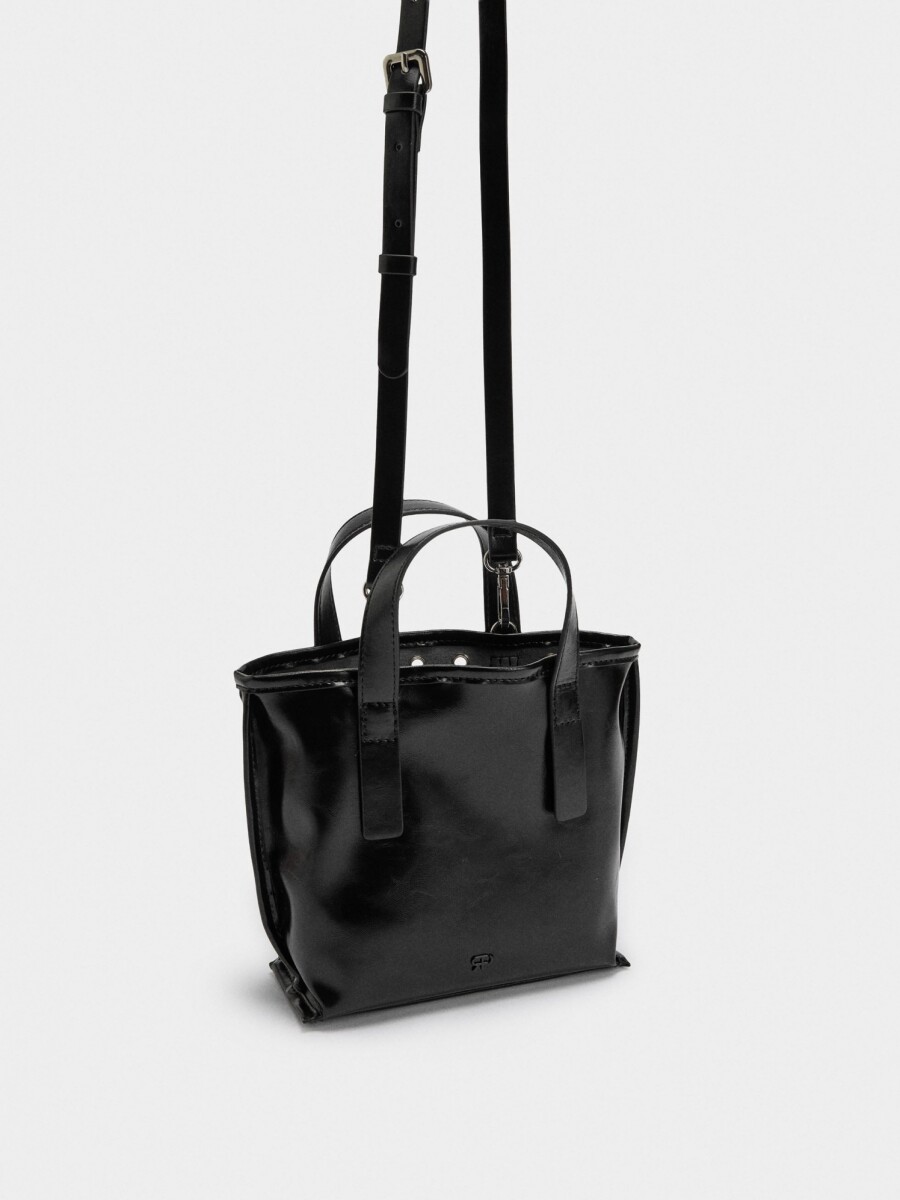 Bolso Tote Con Tachuelas Bolsa Interior negro