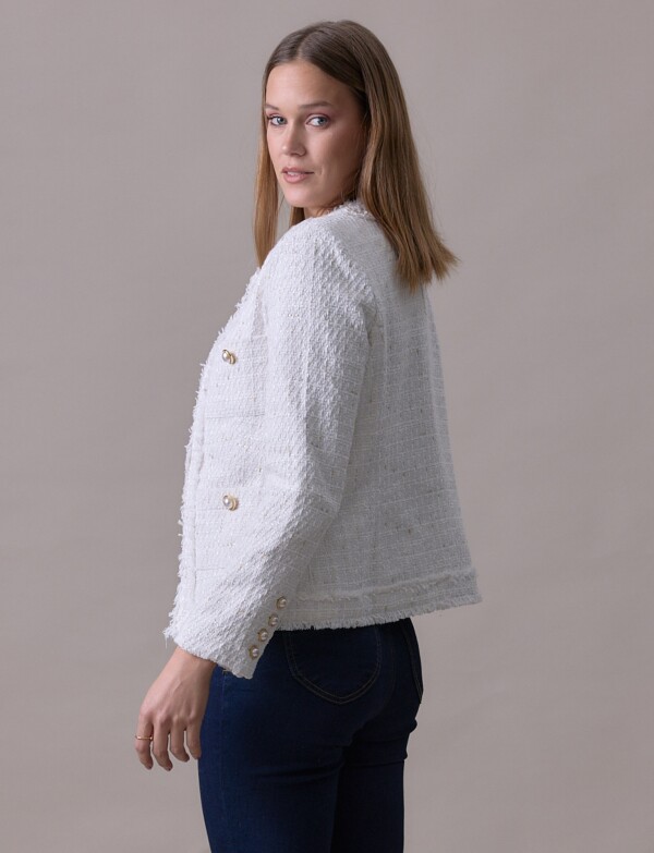 Chaqueta Boucle CRUDO