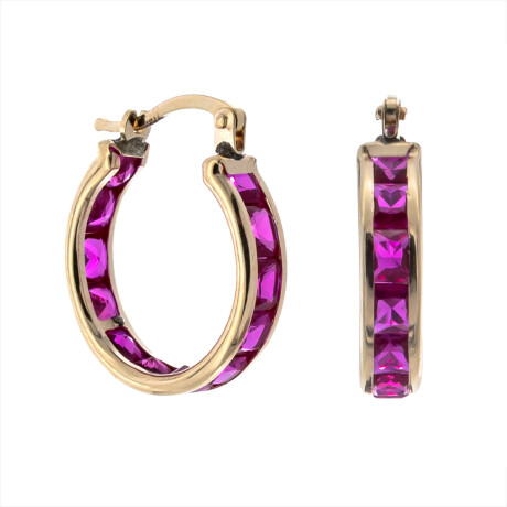 Aros de oro 10 ktes y circonias Aros de oro 10 ktes y circonias