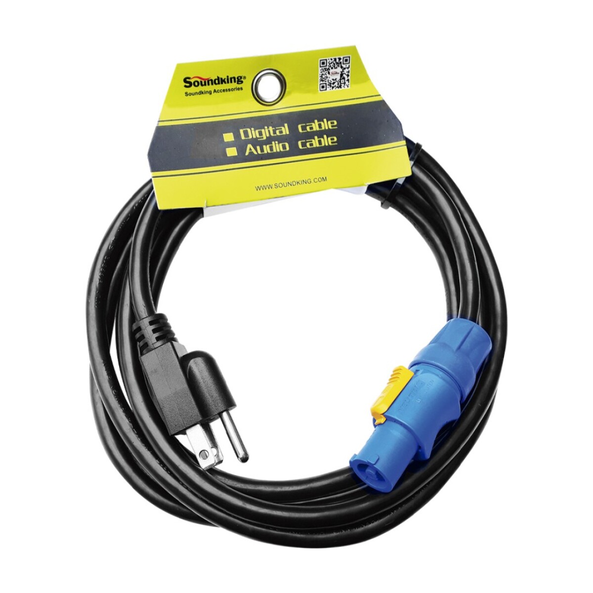 Cable Alimentacion Soundking Bf110 3m Powercon A Americano 