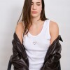 Musculosa de Rib Roma Blanco