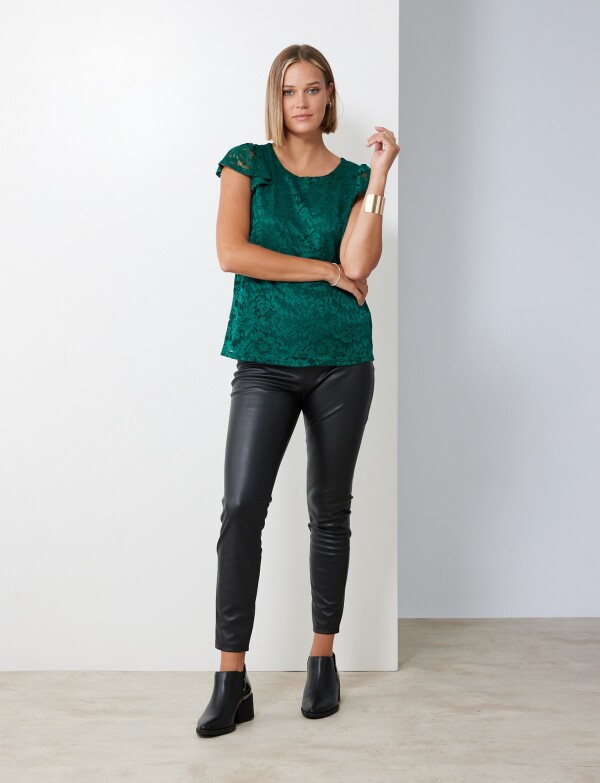 Blusa Encaje VERDE