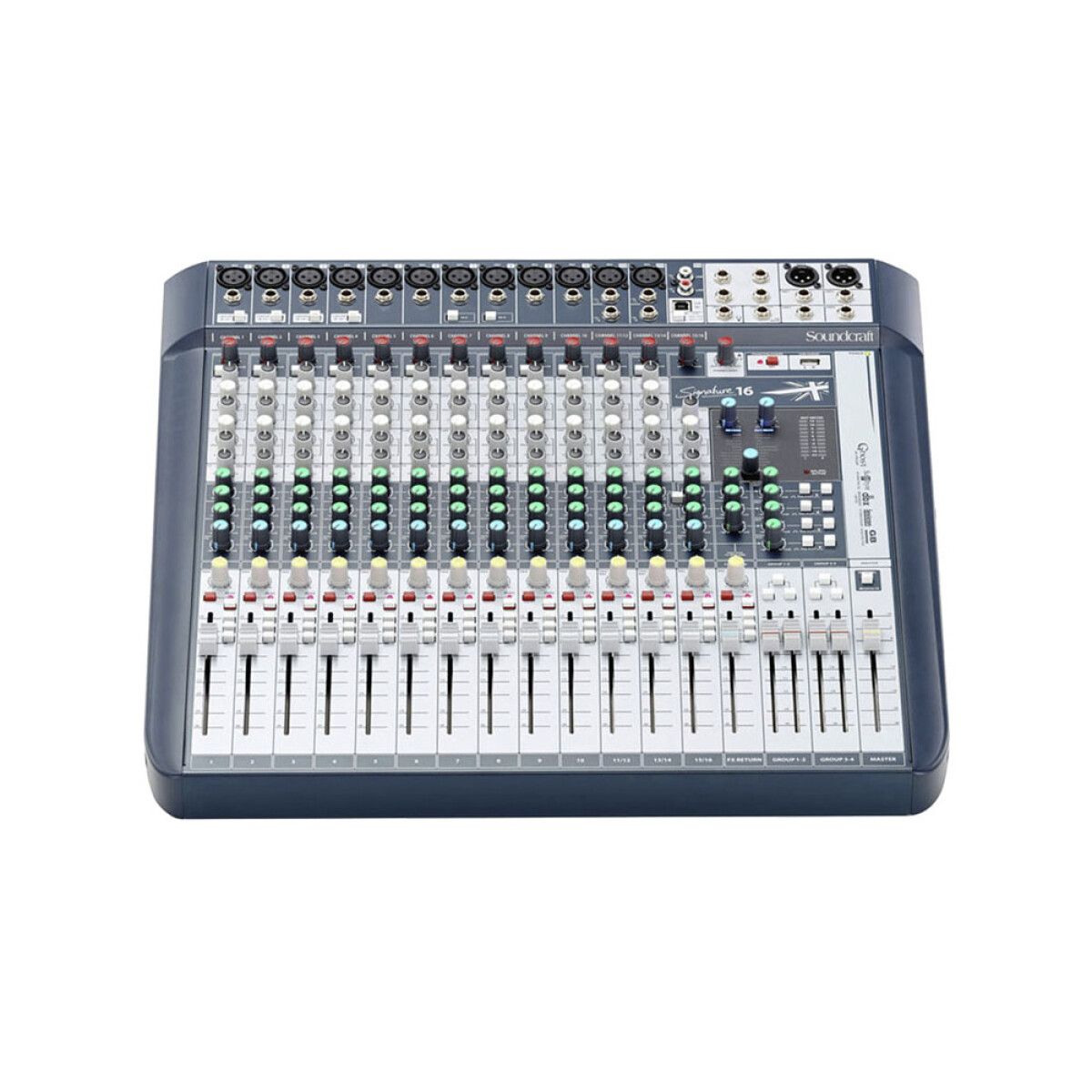 CONSOLA SOUNDCRAFT SIGNATURE16 10MIC+1ST USB FX 