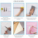 Placa adhesiva de ladrillo para pared BLANCO