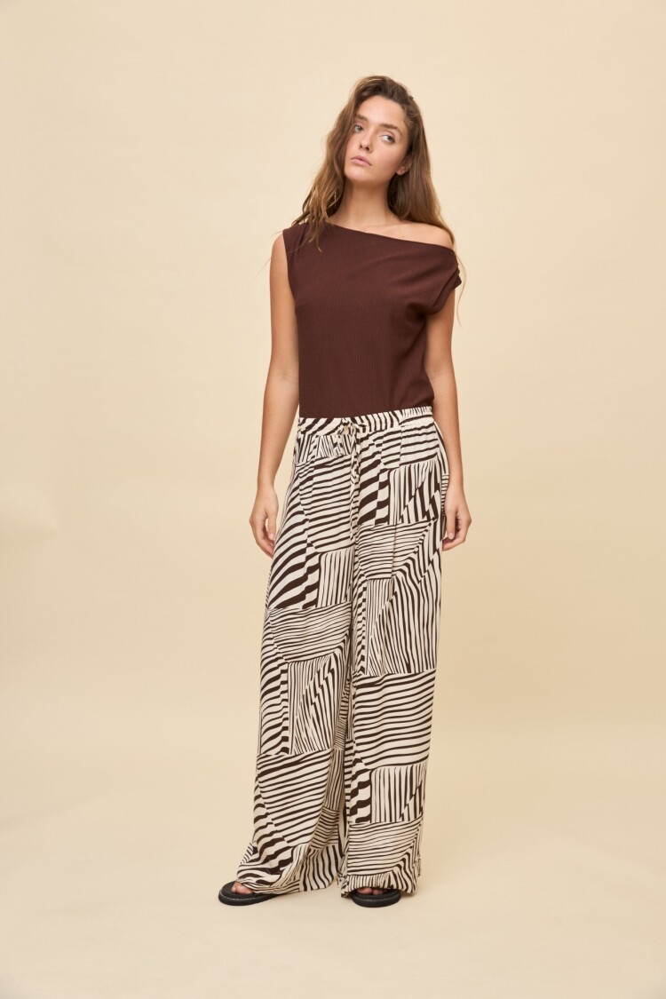 PANTALÓN TRILUSSA Chocolate