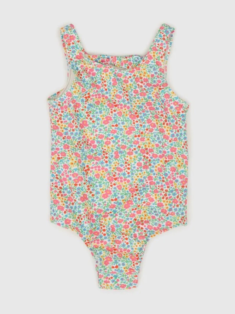 Traje De Baño Floreado Toddler Niña - Ditsy Floral 