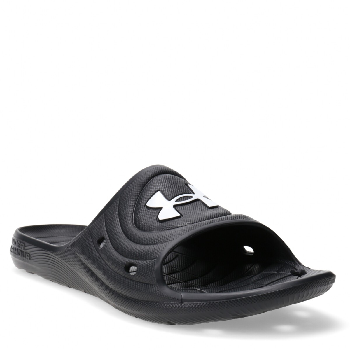 Chanclas de Hombre Under Armour Locker IV Under Armour - Negro - Blanco 