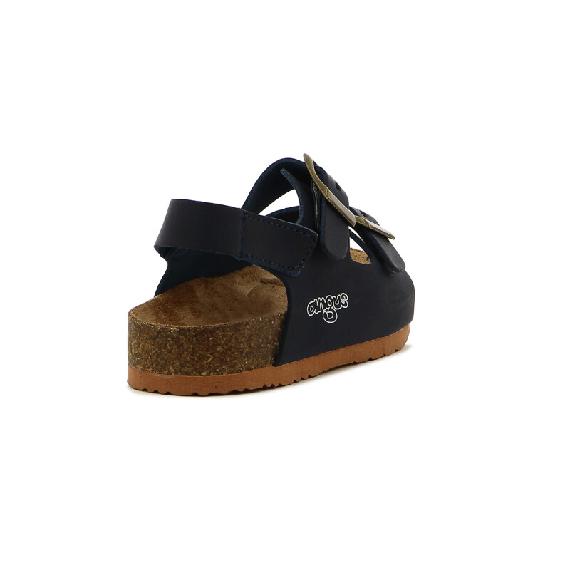 Sandalia Niño Angus Dos Tiras C/ Hebilla Marino