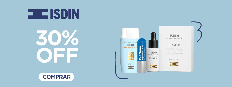 Isdin 30% off.