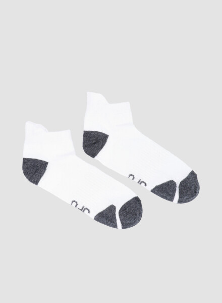 Medias cortas diseño deportivas Blanco