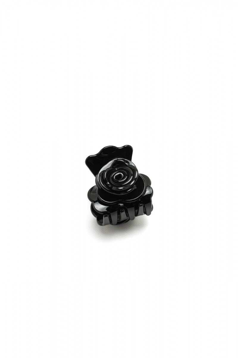 Broche Rosa - Negro 