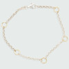 Pulsera Rona de Moon en plata 925 con detalles en oro 18k Pulsera Rona de Moon en plata 925 con detalles en oro 18k