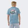 Remera Rip Curl Men Hazed & Tubed Azul
