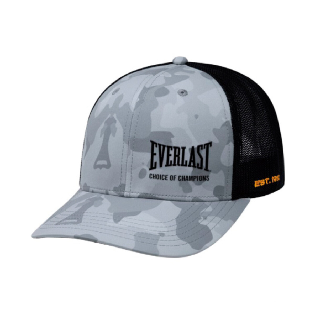 GORRA EVERLAST CAMO TRUCKERS NA - GREY 