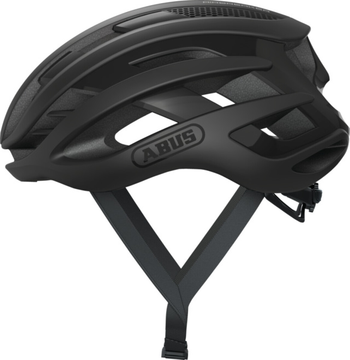 CASCO ABUS AIRBREAKER - SHINY BLACK - NEGRO 