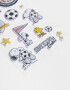 Stickers y Album Stickers Stickers Snoopy Mundial - Combinacion Multicolor