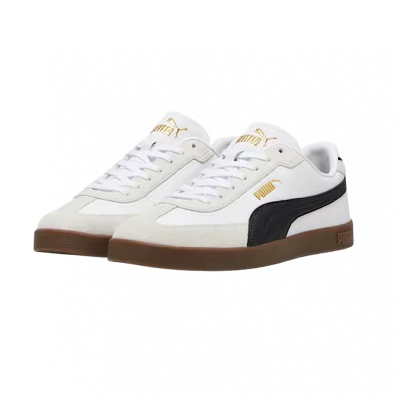 Championes Puma Club Li Era White/Black/Gum