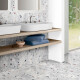 Porcelanato Gris Tipo Piedra Mate 66X66Cm Piso Pared GAMAS DE GRIS