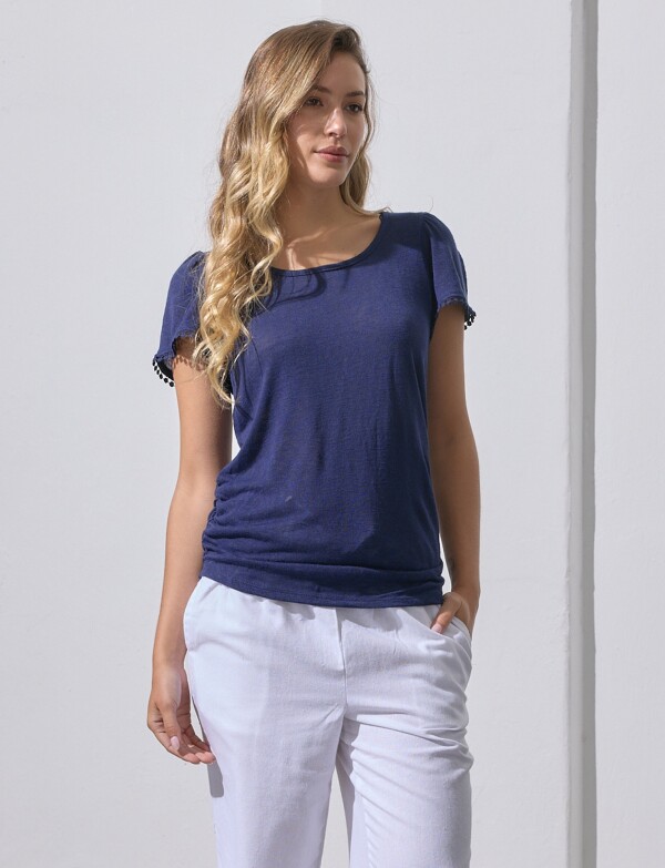 Remera Frunces AZUL
