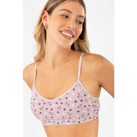 Bralet snoopy comfort Lilac