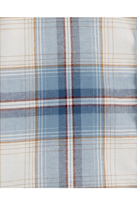 Camisa de sarga, diseño a cuadros. Talles 2-5T Camisa de sarga, diseño a cuadros. Talles 2-5T