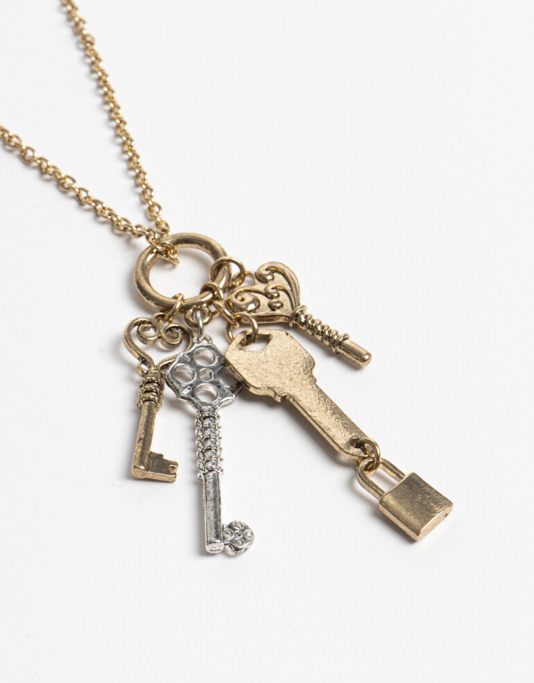 Collares Largos Color Collares Largos Barroco - Dorado Antique Gold