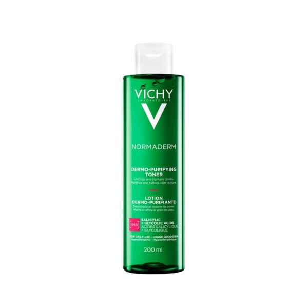 Tónico Purificante Normaderm 200 ml - Vichy Tónico Purificante Normaderm 200 ml - Vichy