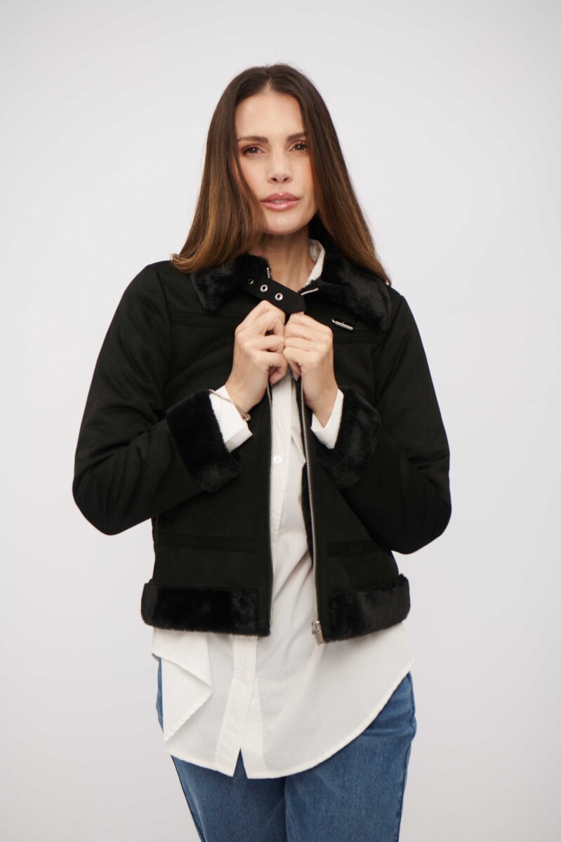 CAMPERA RUMA - NEGRO 