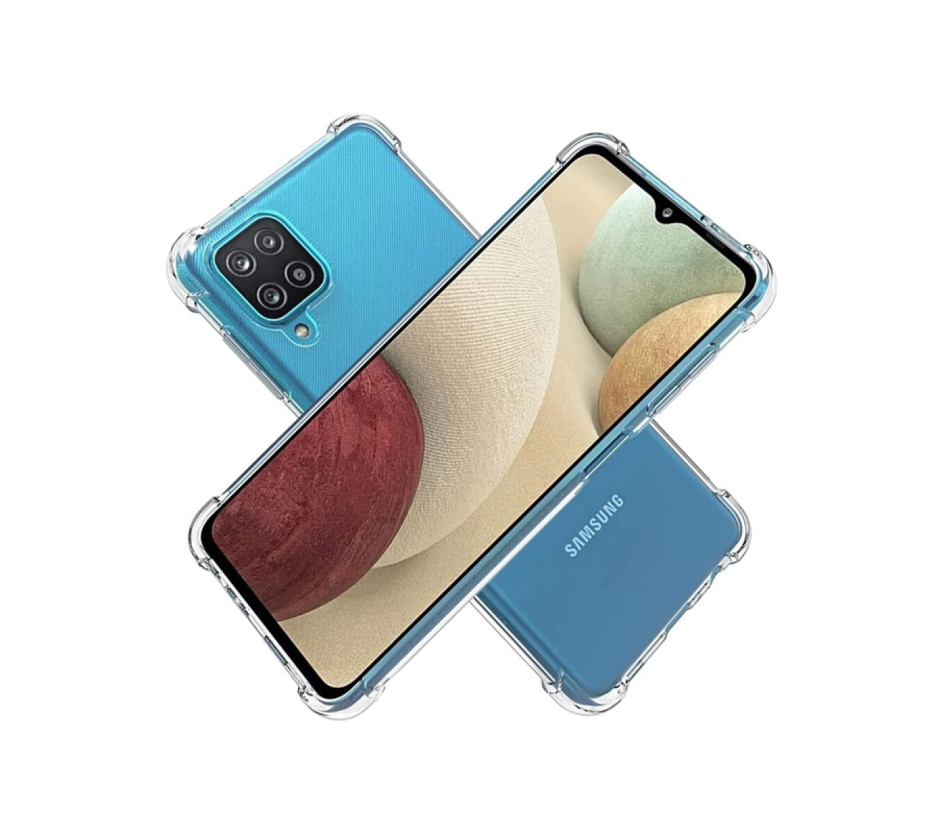 Estuche TPU para Samsung A12 Transparente 