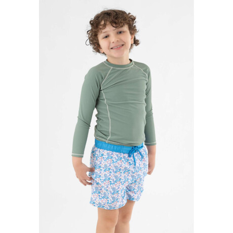 Short pirata 4-16a Azul