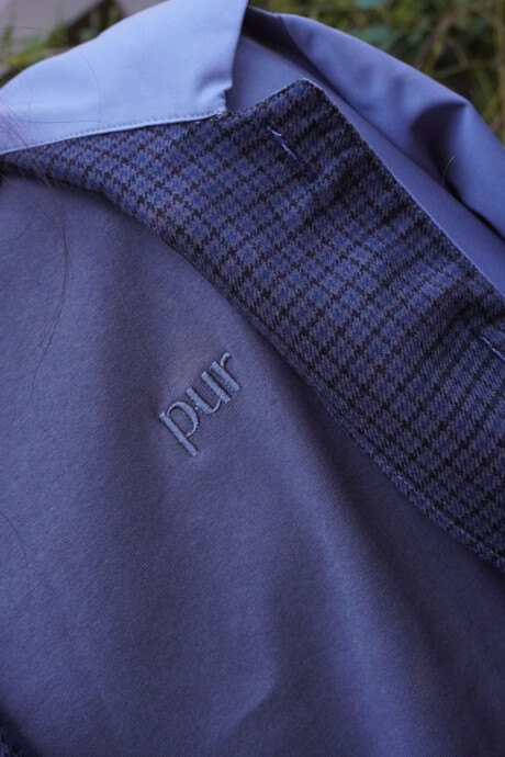 Long Pur Gris Oscuro