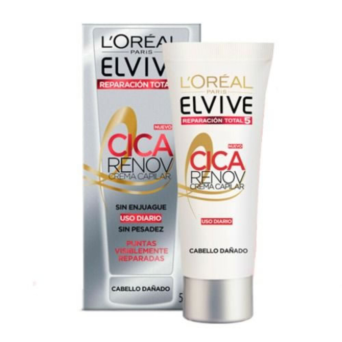 Cica Renovación 50 ml Elvive – Reparación y Suavidad Capilar