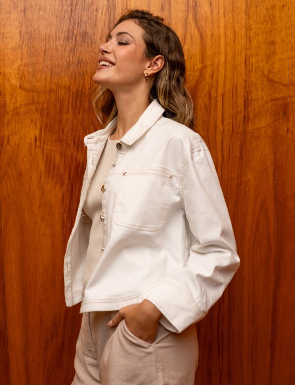 Camperita Denim BLANCO