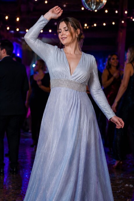VESTIDO GLADE Gris claro