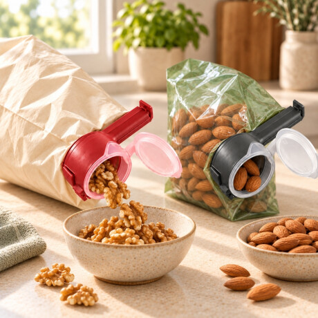 Clip para Bolsas Vertedor 2 Unidades Westmark Clip para Bolsas Vertedor 2 Unidades Westmark