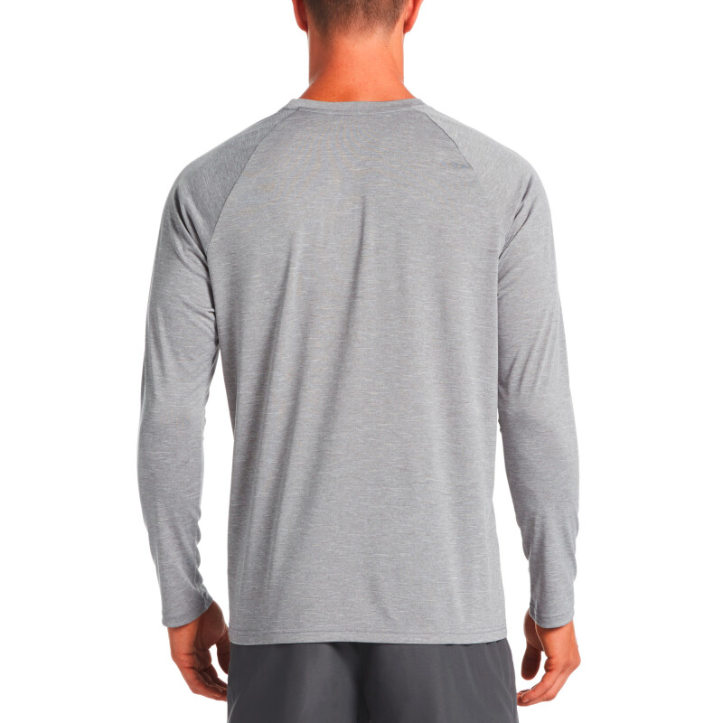 Remera Long Sleeve Hydrogua de Hombre Gris