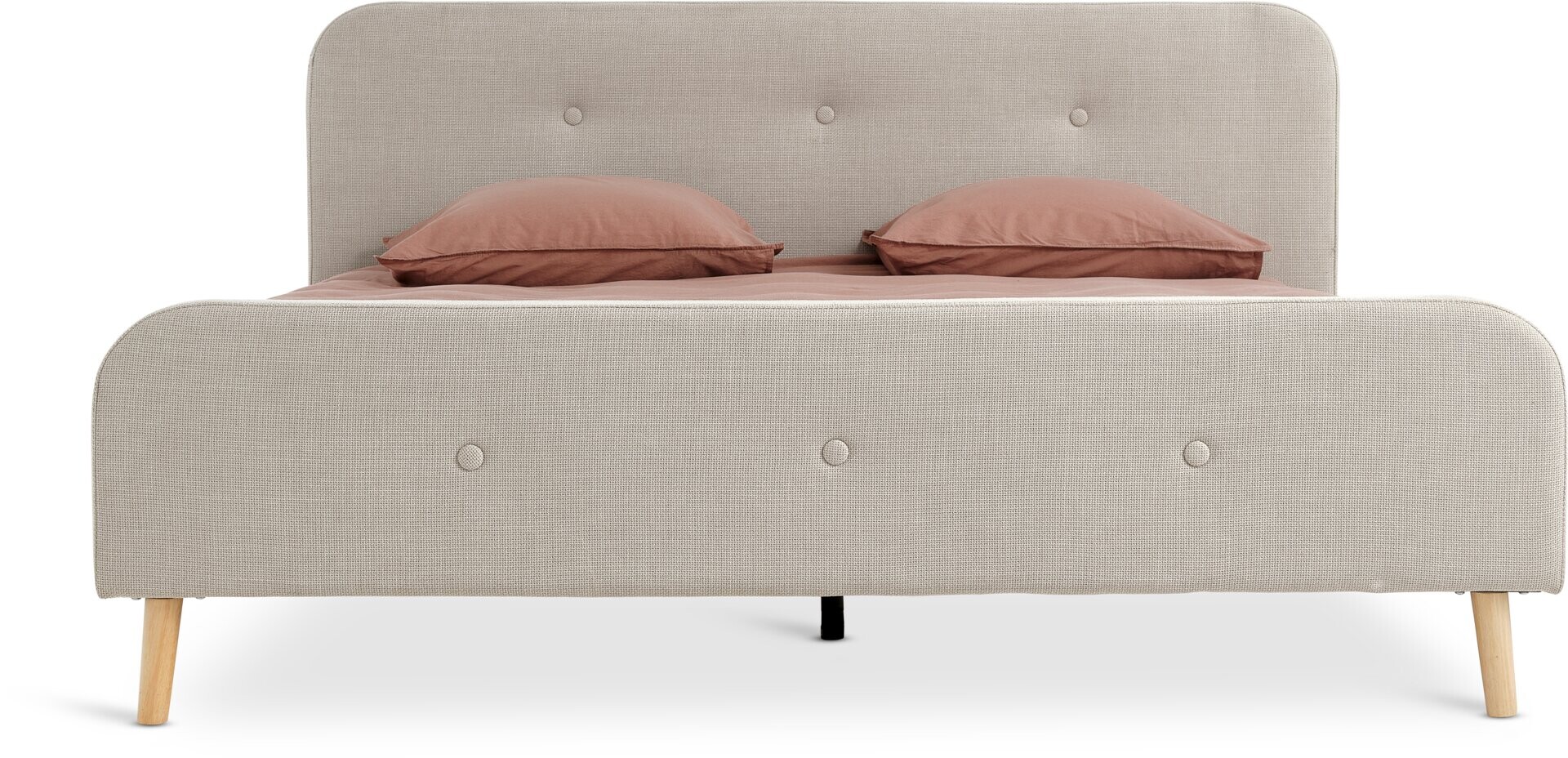 Estructura cama KONGSBERG Queen 160x200 beige 