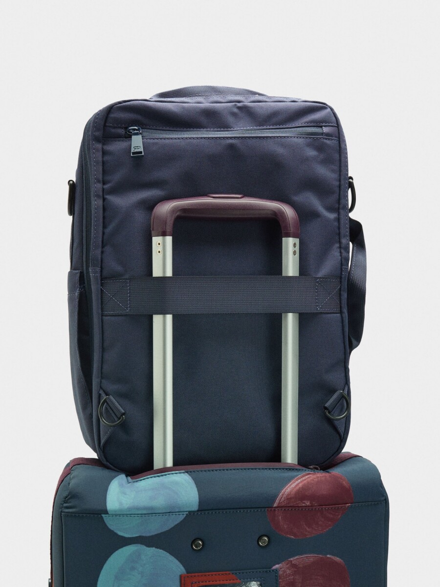 Mochila De Cabina De Nylon azul