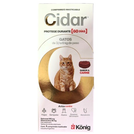 CIDAR GATOS 3.1 - 6 KG Cidar Gatos 3.1 - 6 Kg