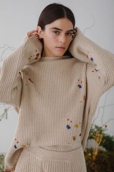 BUZO BICHOS Beige
